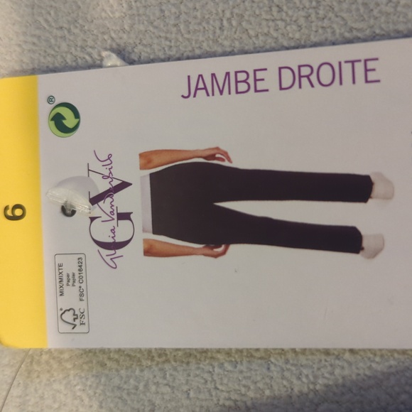 Sz 6: Gloria Vanderbilt Straight leg pants - Picture 4 of 8